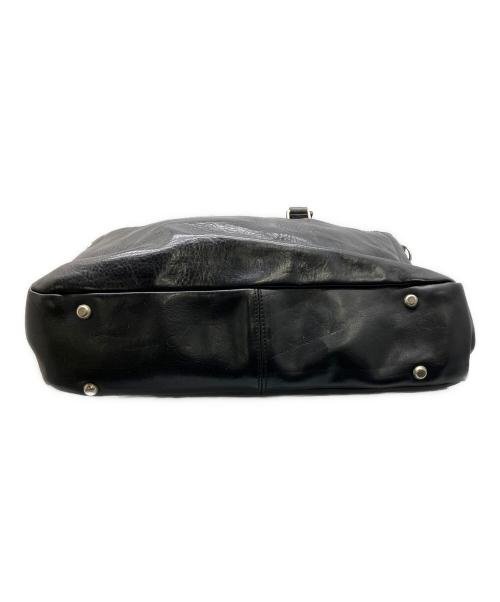 STEFANO BARNEYS NEWYORK（ステファノ・バーニーズ・ニューヨーク）STEFANO BARNEYS NEWYORK (ステファノ・バーニーズ・ニューヨーク) 2wayレザーバッグ ブラック ブラックの古着・服飾アイテム