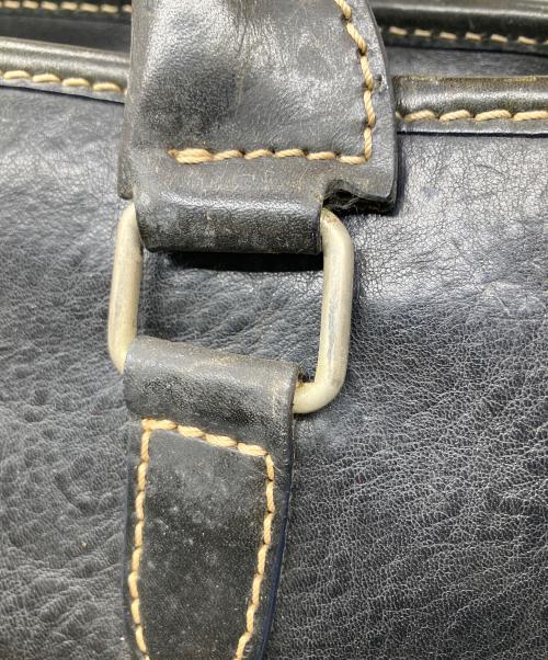 STEFANO BARNEYS NEWYORK（ステファノ・バーニーズ・ニューヨーク）STEFANO BARNEYS NEWYORK (ステファノ・バーニーズ・ニューヨーク) 2wayレザーバッグ ブラック ブラックの古着・服飾アイテム
