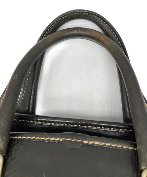 STEFANO BARNEYS NEWYORK（ステファノ・バーニーズ・ニューヨーク）STEFANO BARNEYS NEWYORK (ステファノ・バーニーズ・ニューヨーク) 2wayレザーバッグ ブラック ブラックの古着・服飾アイテム