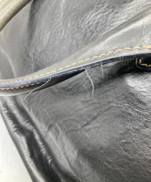 STEFANO BARNEYS NEWYORK（ステファノ・バーニーズ・ニューヨーク）STEFANO BARNEYS NEWYORK (ステファノ・バーニーズ・ニューヨーク) 2wayレザーバッグ ブラック ブラックの古着・服飾アイテム