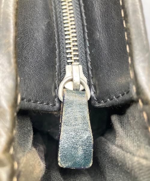 STEFANO BARNEYS NEWYORK（ステファノ・バーニーズ・ニューヨーク）STEFANO BARNEYS NEWYORK (ステファノ・バーニーズ・ニューヨーク) 2wayレザーバッグ ブラック ブラックの古着・服飾アイテム