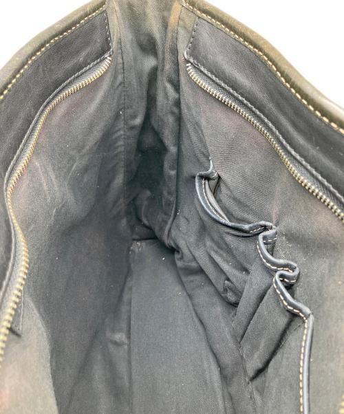 STEFANO BARNEYS NEWYORK（ステファノ・バーニーズ・ニューヨーク）STEFANO BARNEYS NEWYORK (ステファノ・バーニーズ・ニューヨーク) 2wayレザーバッグ ブラック ブラックの古着・服飾アイテム
