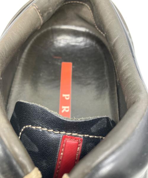 PRADA SPORTS（プラダスポーツ）PRADA SPORTS (プラダスポーツ) レザーシューズ ブラック ブラック サイズ:6.5の古着・服飾アイテム