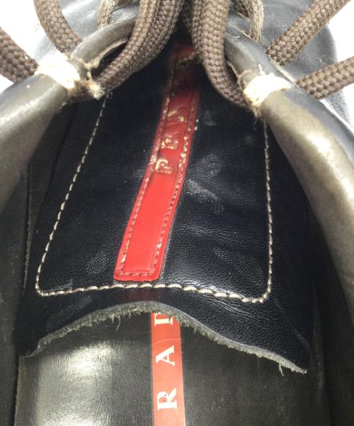 PRADA SPORTS（プラダスポーツ）PRADA SPORTS (プラダスポーツ) レザーシューズ ブラック ブラック サイズ:6.5の古着・服飾アイテム