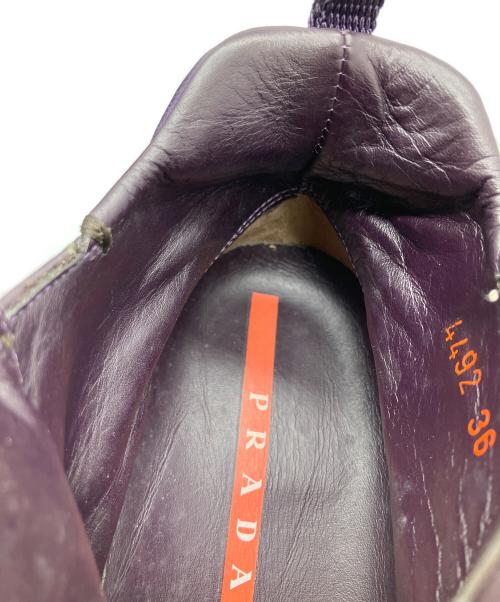 PRADA SPORTS（プラダスポーツ）PRADA SPORTS (プラダスポーツ) スニーカー パープル パープル サイズ:36の古着・服飾アイテム