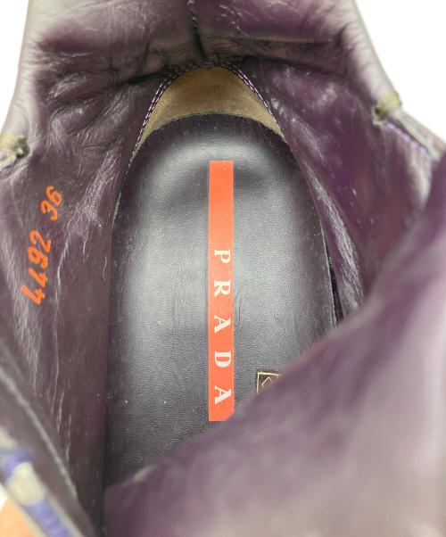 PRADA SPORTS（プラダスポーツ）PRADA SPORTS (プラダスポーツ) スニーカー パープル パープル サイズ:36の古着・服飾アイテム