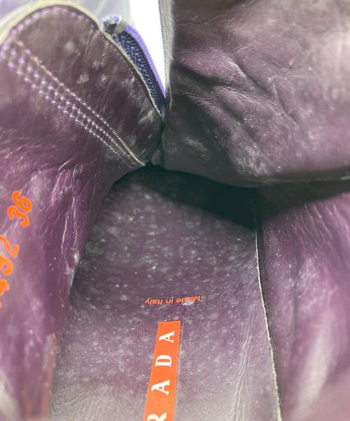 PRADA SPORTS（プラダスポーツ）PRADA SPORTS (プラダスポーツ) スニーカー パープル パープル サイズ:36の古着・服飾アイテム