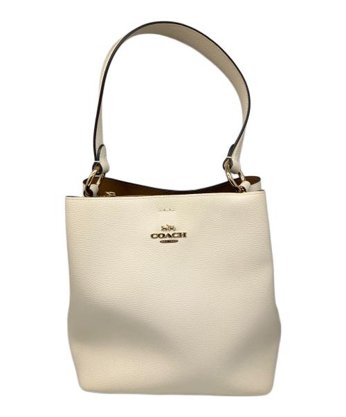 COACH（コーチ）COACH (コーチ) 2WAYショルダーバッグ ホワイト ホワイトの古着・服飾アイテム