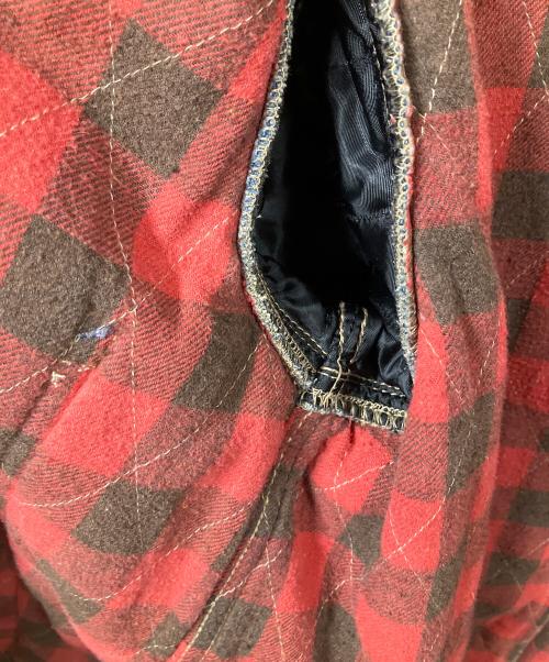 JOHNBULL（ジョンブル）Johnbull (ジョンブル) 首元コーデュロイデニムジャケット ネイビー ネイビー サイズ:mの古着・服飾アイテム
