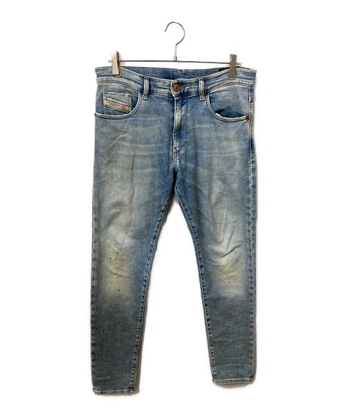 DIESEL（ディーゼル）DIESEL (ディーゼル) D-STRUKT-T ブルー サイズ:83.5cm（W33）の古着・服飾アイテム