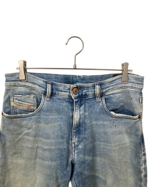 DIESEL（ディーゼル）DIESEL (ディーゼル) D-STRUKT-T ブルー サイズ:83.5cm（W33）の古着・服飾アイテム