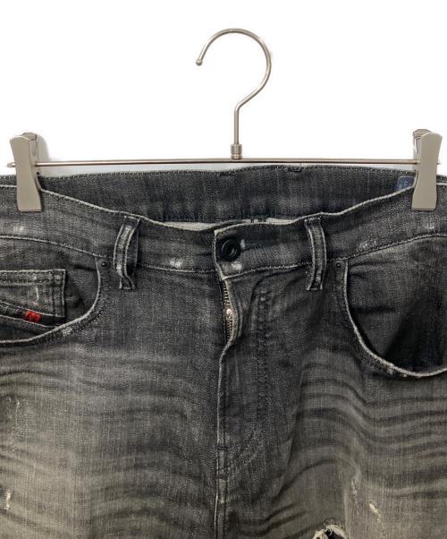 DIESEL（ディーゼル）DIESEL (ディーゼル) デニムパンツ D-VIDER-T ブラック サイズ:w30の古着・服飾アイテム