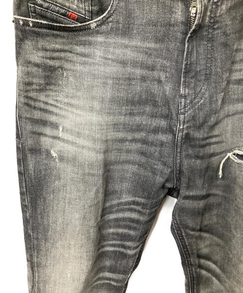 DIESEL（ディーゼル）DIESEL (ディーゼル) デニムパンツ D-VIDER-T ブラック サイズ:w30の古着・服飾アイテム