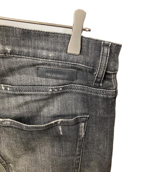 DIESEL（ディーゼル）DIESEL (ディーゼル) デニムパンツ D-VIDER-T ブラック サイズ:w30の古着・服飾アイテム