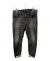 DIESEL（ディーゼル）の古着「デニムパンツ D-VIDER-T」｜ブラック
