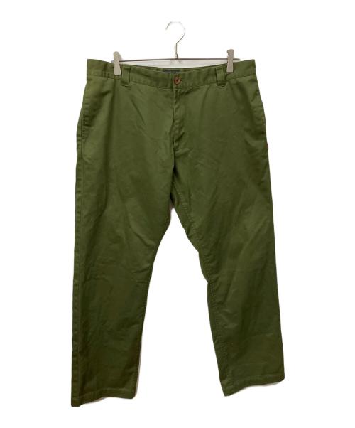 stussy（ステューシー）stussy (ステューシー) チノパン グリーン グリーン サイズ:38の古着・服飾アイテム