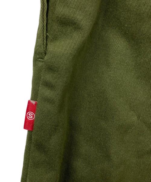 stussy（ステューシー）stussy (ステューシー) チノパン グリーン グリーン サイズ:38の古着・服飾アイテム