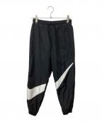 NIKEナイキ）の古着「ビッグスウォッシュ ナイロンパンツ」｜ブラック