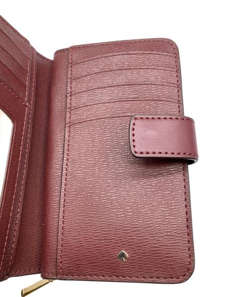 Kate Spade（ケイトスペード）Kate Spade (ケイトスペード) 2つ折り財布 ピンク ピンクの古着・服飾アイテム