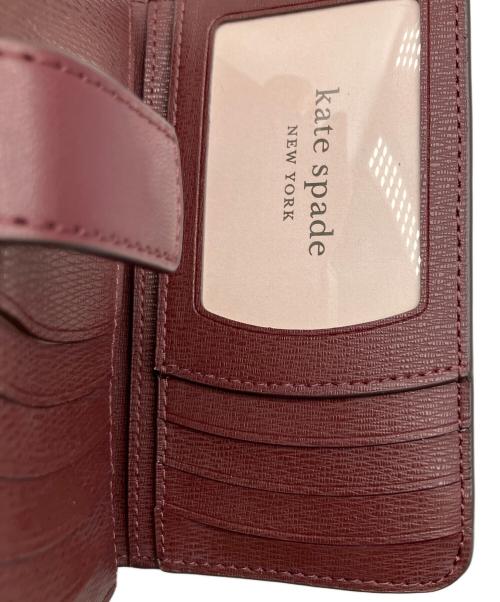 Kate Spade（ケイトスペード）Kate Spade (ケイトスペード) 2つ折り財布 ピンク ピンクの古着・服飾アイテム