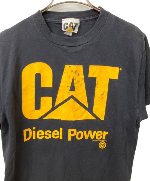 CATERPILLAR（キャタピラー）CATERPILLAR (キャタピラー) 90’s半袖カットソー ブラック ブラック サイズ:不明の古着・服飾アイテム