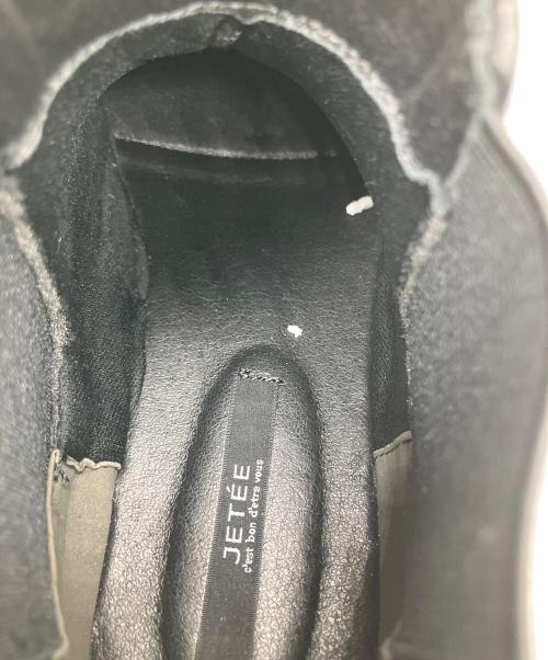 Jetee（ジュテ）Jetee (ジュテ) サイドゴアブーツ ブラック ブラック サイズ:Sの古着・服飾アイテム