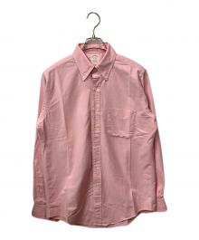 BROOKS BROTHERS（ブルックスブラザーズ）の古着「長袖シャツ ピンク」｜ピンク