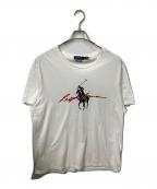 POLO RALPH LAURENポロ・ラルフローレン）の古着「ロゴTシャツ ホワイト」｜ホワイト