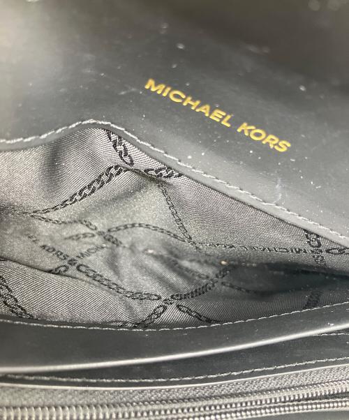 MICHAEL KORS（マイケル・コース）MICHAEL KORS (マイケル・コース) 長財布 ブラック ブラックの古着・服飾アイテム