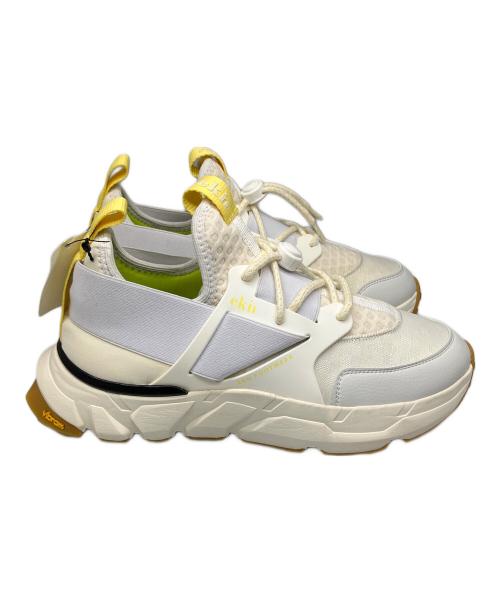 ekin（エクン）ekin (エクン) LIANA ベージュ×アイボリー ベージュ×アイボリー サイズ:40の古着・服飾アイテム