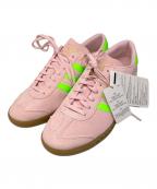 adidas Originalsアディダスオリジナル）の古着「ハンブルグ　ピンク×グリーン」｜ピンク