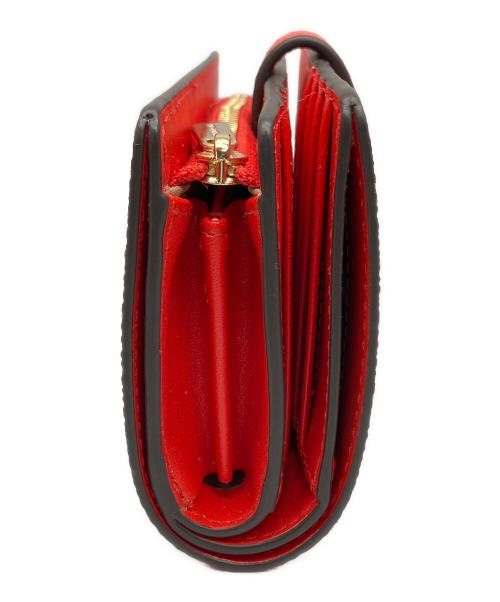 MICHAEL KORS（マイケル・コース）MICHAEL KORS (マイケル・コース) 2つ折り財布 レッドの古着・服飾アイテム