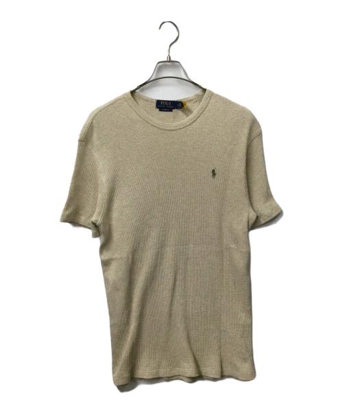POLO RALPH LAUREN（ポロ・ラルフローレン）POLO RALPH LAUREN (ポロ・ラルフローレン) 半袖カットソー ベージュ ベージュ サイズ:Mの古着・服飾アイテム