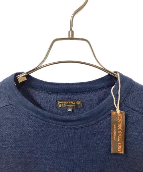 WEST RIDE CYCLE TOGS（ウエストライドサイクルトグス）WEST RIDE CYCLE TOGS (ウエストライドサイクルトグス) 長袖カットソー ネイビー ネイビー サイズ:36 未使用品の古着・服飾アイテム