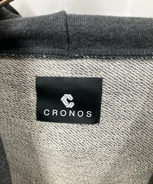 CRONOS（クロノス）CRONOS (クロノス) プルオーバーパーカー グレー グレー サイズ:Mの古着・服飾アイテム