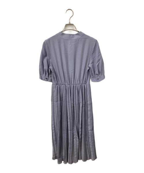 ROPE（ロペ）ROPE (ロペ) 半袖ワンピース ブルー ブルー サイズ:36の古着・服飾アイテム
