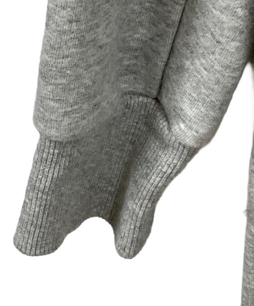 MILK FED.（ミルクフェド）MILK FED. (ミルクフェド) ロングジップパーカー グレー サイズ:Freeの古着・服飾アイテム