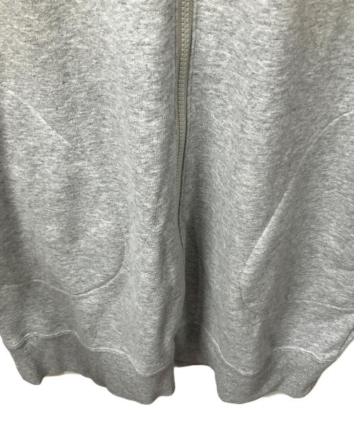 MILK FED.（ミルクフェド）MILK FED. (ミルクフェド) ロングジップパーカー グレー サイズ:Freeの古着・服飾アイテム