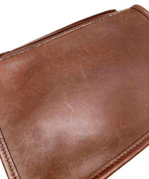 COACH（コーチ）COACH (コーチ) クラッチバッグ ブラウンの古着・服飾アイテム