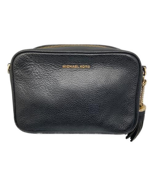 MICHAEL KORS（マイケル・コース）MICHAEL KORS (マイケル・コース) チェーンショルダーバッグ ブラックの古着・服飾アイテム