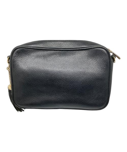 MICHAEL KORS（マイケル・コース）MICHAEL KORS (マイケル・コース) チェーンショルダーバッグ ブラックの古着・服飾アイテム