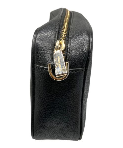 MICHAEL KORS（マイケル・コース）MICHAEL KORS (マイケル・コース) チェーンショルダーバッグ ブラックの古着・服飾アイテム