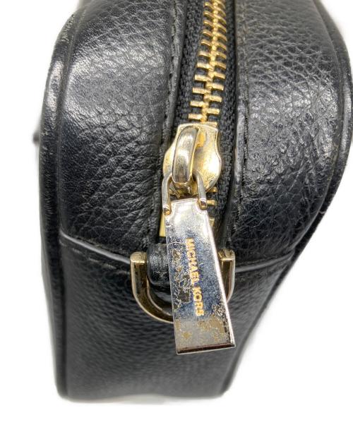 MICHAEL KORS（マイケル・コース）MICHAEL KORS (マイケル・コース) チェーンショルダーバッグ ブラックの古着・服飾アイテム