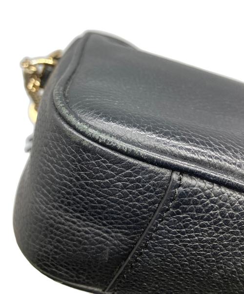 MICHAEL KORS（マイケル・コース）MICHAEL KORS (マイケル・コース) チェーンショルダーバッグ ブラックの古着・服飾アイテム