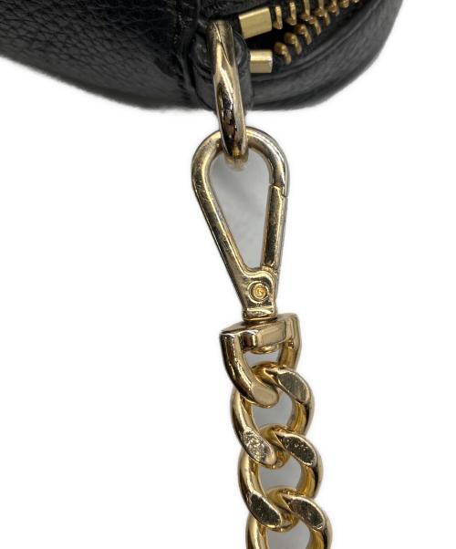 MICHAEL KORS（マイケル・コース）MICHAEL KORS (マイケル・コース) チェーンショルダーバッグ ブラックの古着・服飾アイテム