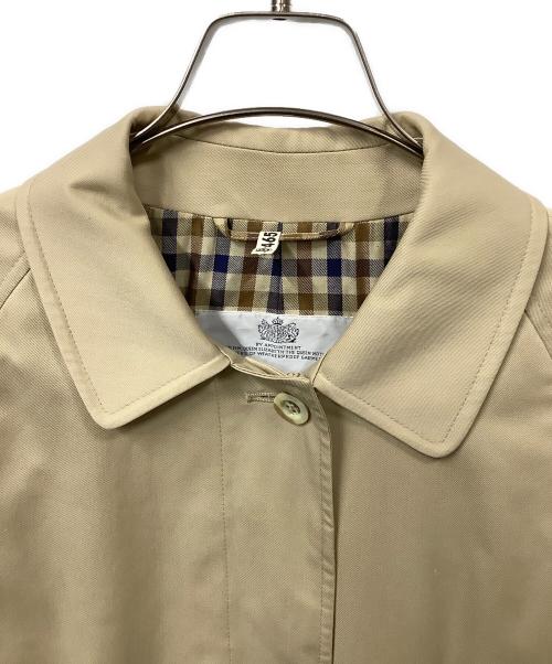 Aquascutum（アクアスキュータム）Aquascutum (アクアスキュータム) ステンカラーコート ベージュ サイズ:不明の古着・服飾アイテム