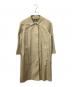 Aquascutum（アクアスキュータム）の古着「ステンカラーコート」｜ベージュ