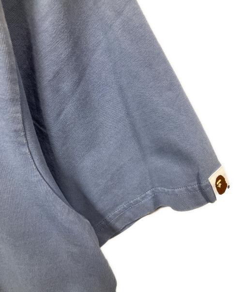 A BATHING APE（アベイシングエイプ）A BATHING APE (アベイシングエイプ) GARMENT DYE ONE POINT RELAXED FIT ブルー サイズ:Sの古着・服飾アイテム