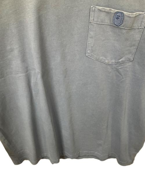 A BATHING APE（アベイシングエイプ）A BATHING APE (アベイシングエイプ) GARMENT DYE ONE POINT RELAXED FIT ブルー サイズ:Sの古着・服飾アイテム