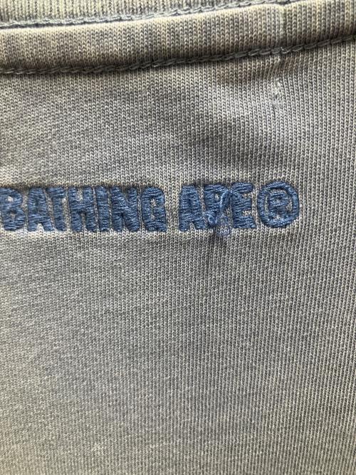 A BATHING APE（アベイシングエイプ）A BATHING APE (アベイシングエイプ) GARMENT DYE ONE POINT RELAXED FIT ブルー サイズ:Sの古着・服飾アイテム